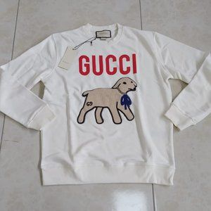 GUCCI MEN NEW MODEL SWEAT SHIRT SIZE M
